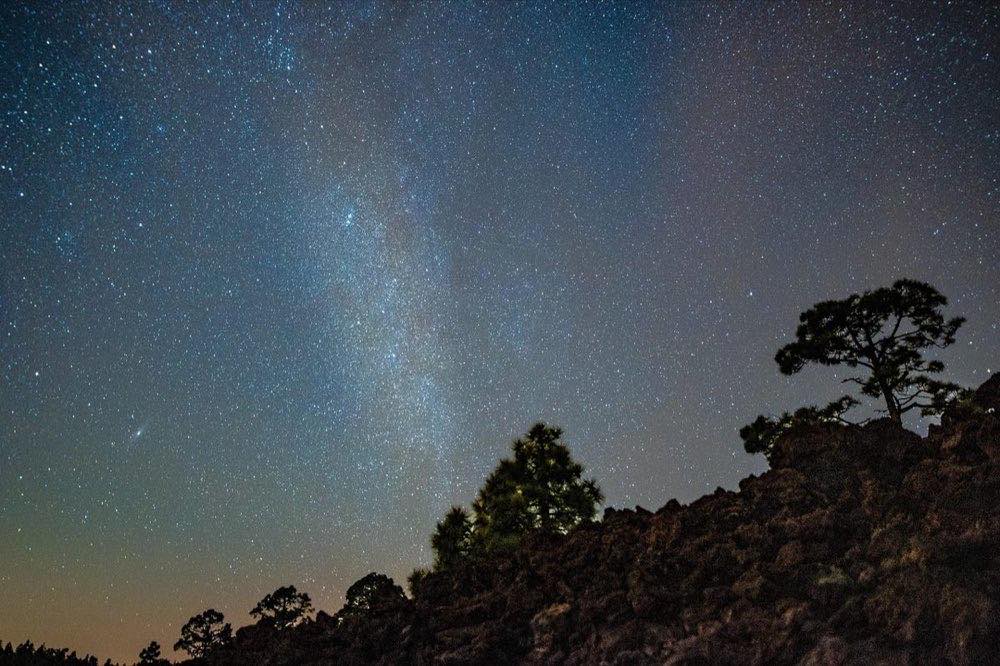 milky way, night, stars, night sky
