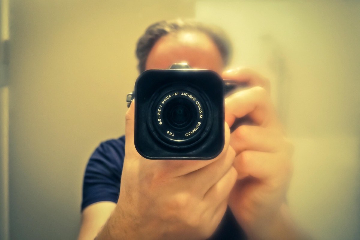 self portrait, mirrors, photographer, reflection
