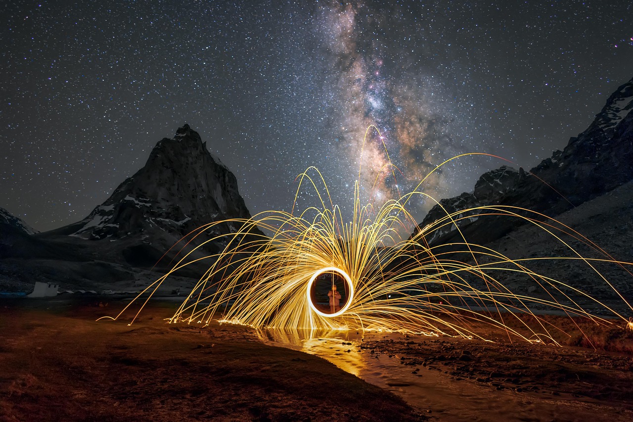 Cómo fotografiar fuegos artificiales