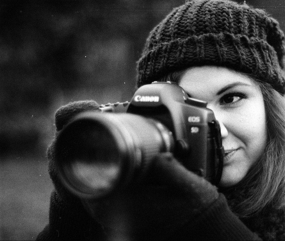 young, photographer, women, girl