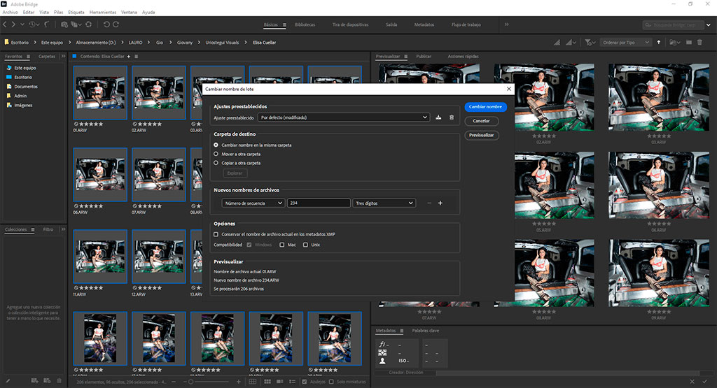 Sistema de backup y almacenamiento para flujo de trabajo fotográfico profesional