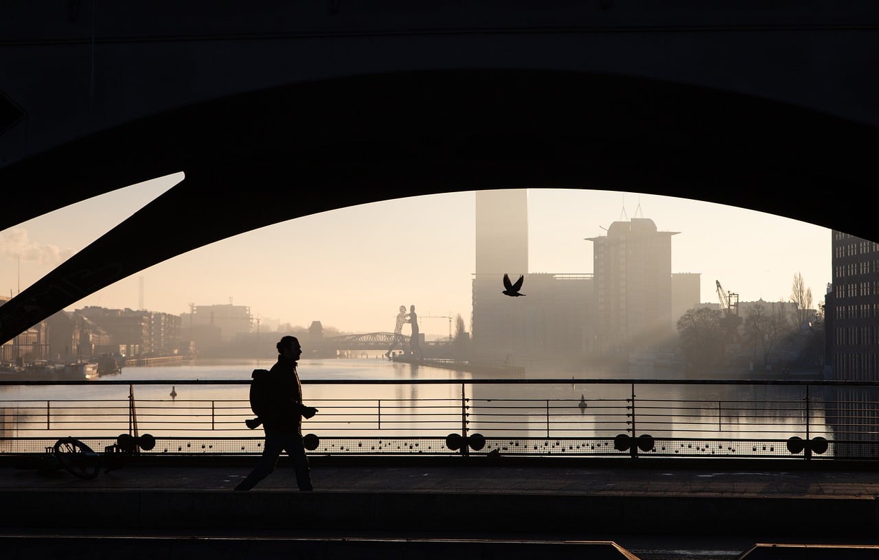 city, bridge, cityscape, urban