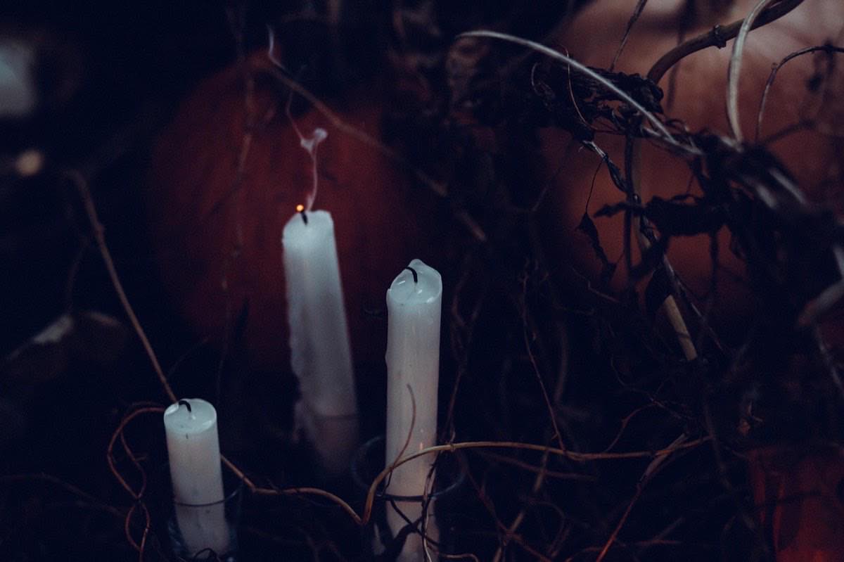 black, blow, burning, candle
