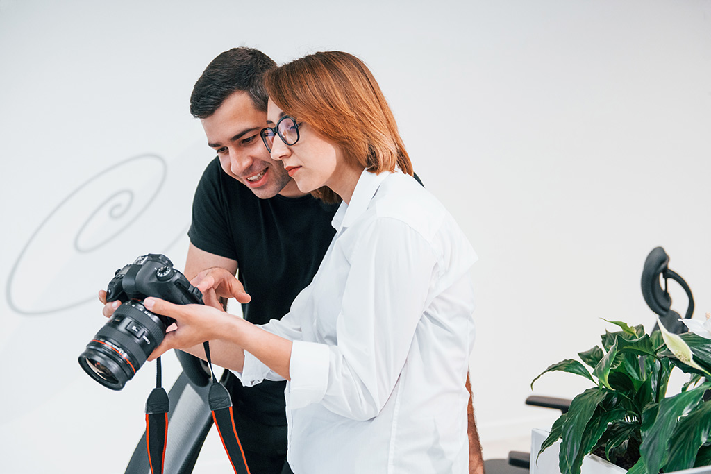 Feedback constructivo en taller de fotografía grupal