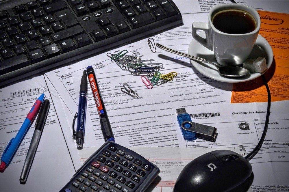 bookkeeper, accountant, office, coffee