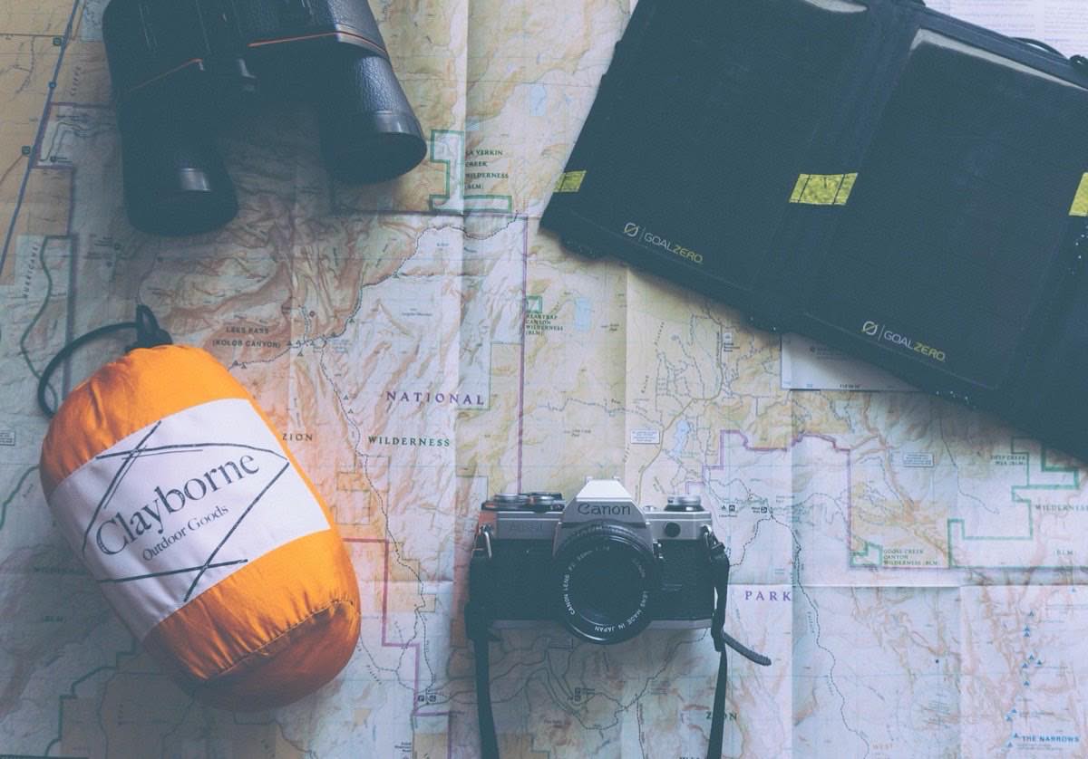 adventure, binoculars, camera, clayborne outdoor goods