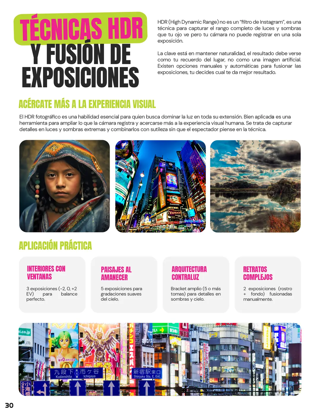 Tarjeta 16 de Enfogram: Técnicas HDR y fusión de exposiciones