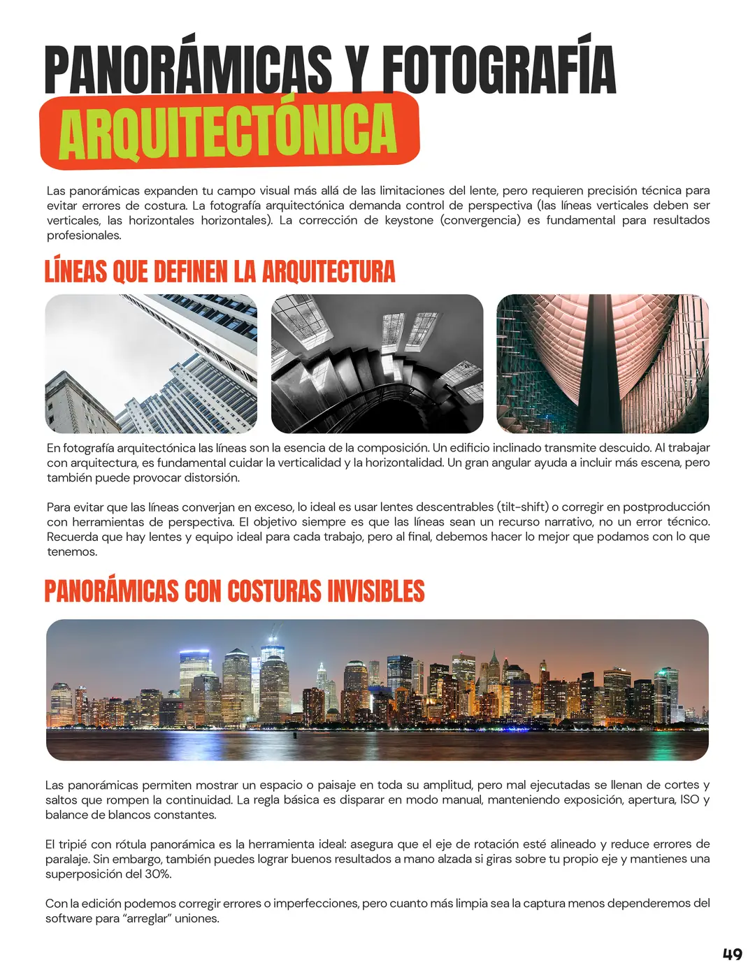 Tarjeta 27 de Enfogram: Panorámicas y fotografía arquitectónica