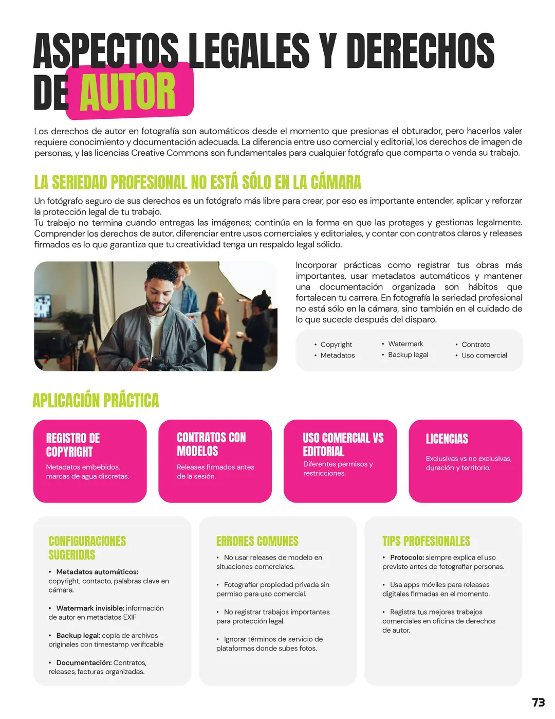 Tarjeta 40 de Enfogram: Aspectos legales y derechos de autor