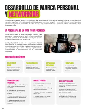 Tarjeta 42: Desarrollo de marca personal y networking