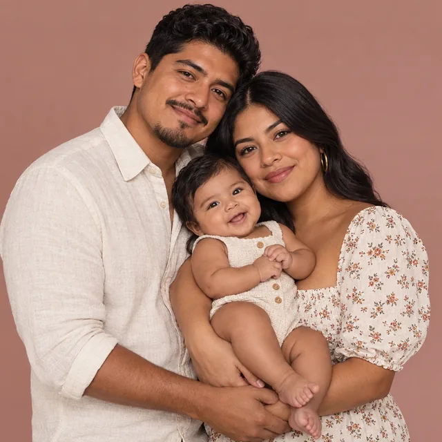 Muestra de poses de Poses de Maternidad: Bebé · En brazos