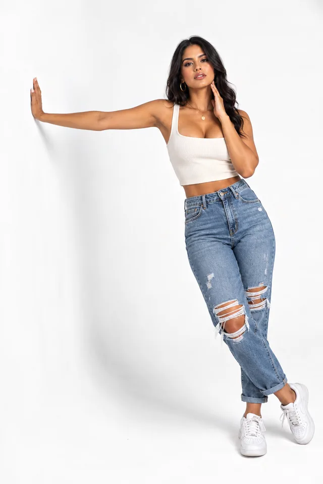 Muestra de poses de Poses para Mujer: Con apoyo